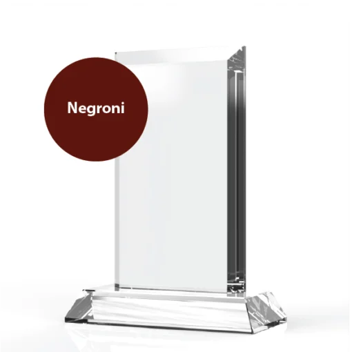 Glencairn Crystal Congratulations on winning the Negroni category at this year's Gin Guide awards. Why not proudly display your accolade with an engraved Glencairn trophy?